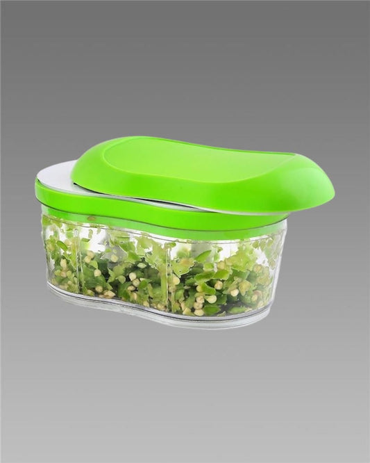 Manual Hand Push Chopper Slicer Container